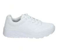 Skechers Uno Lite Delodox Sneakers da donna - Sneakers basse bianche - Sneakers con lacci - Suola con zeppa bassa e comoda - Versatili - Abbinabili - Stile casual - Modello 403694L-W - ✅ Consegna 24/7