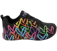 Skechers UNO Lite-Heart di Sneakers Donna, BKMT, 25.5 cm
