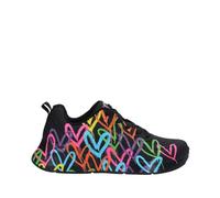 SKECHERS Sneaker bassa 'UNO LITE' blu chiaro / lilla / rosa chiaro / nero, Taglia 39
