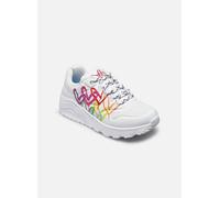 Skechers - Uno Lite - Love Brights Goldcrown Bianco - Sneakers 32 Bianco