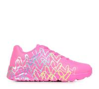 Skechers UNO Lite Metallic Joy, Rosa Hpmt, 38 EU