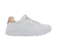 SKECHERS UNO LITE-METALLIC MODE 310384L-WHT Sneakers da bambina in ecopelle b...