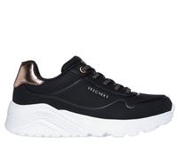 Skechers Uno Lite Metallic Mode Black 29 Nero