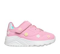 Skechers UNO Lite - Mini Bloom Sneaker in Rosa, Taglia 26, Lavabile in lavatrice