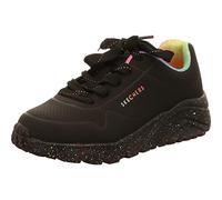 Skechers Uno Lite Rainbow Speckle, Scarpe da ginnastica Bambine e ragazze, Nero Pu Multi Rainbow Trim, 38 EU