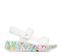 Skechers Uno Lite Sandal Sunny Love 31 EU - Sandali da ragazza, colore bianco, chiusura in, leggeri e comodi, scarpe estive