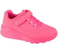 Skechers Uno Lite, Scarpe sportive Bambine e ragazze, Neon Pink Synthetic Trim, 27 EU