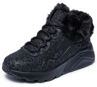 Skechers Uno Lite Stivali stringati Nero, Bbk, 36 EU