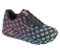 Skechers Uno - Live Colorfully 190006-BKMT, Scarpe da Ginnastica da Donna, Nero, 36 EU