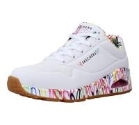 Skechers Uno Loving Love 155506WHT, Scarpe Sportive