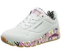Skechers Uno Loving Love, Scarpe da ginnastica Donna, Bianco White Multicolor, 41 EU
