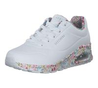 Skechers Uno- Majestic Garden, Scarpe da Ginnastica Donna, Bianco Multicolore, 39 EU