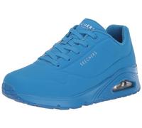 Skechers Women's Uno-Night Shades, Scarpe da Ginnastica Donna, Blu, 39 EU Larga