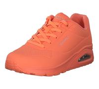 Skechers Uno - Night Shades, Sneaker Donna, Orange Orange Durabuck Org, 40 EU