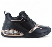 Skechers Uno Prima-Starlet - Donna Sneaker Nero 177810-BBK Casual Scarpa Nuovo
