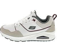 Skechers Sneaker Uomo Uno Retro One Bianco Duraleather Suede Verde Mesh Burg 41.5 EU
