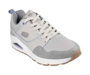 Skechers Uno Retro OneSneaker Uomo, Pelle Naturale e Camoscio Duraleather MES, 45 EU