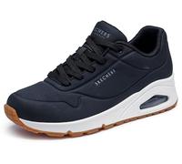 Skechers Uno- Rose Bold, Scarpe da Ginnastica Donna Bianche 35 EU | sneaker casual, soletta in memory foam raffreddata ad aria, ammortizzazione visibile Skech-Air, allacciatura, zeppa con