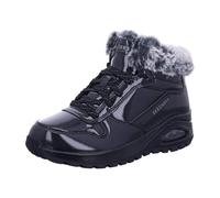 Skechers Uno Rugged Boots 168126 - Scarpe da ginnastica alte da donna, colore: Nero lucido, Nero , 41 EU