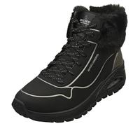 Skechers Uno Rugged, Stivaletto Donna, Nero, 38.5 EU