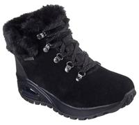 Skechers UNO Rugged Moonlight Ridge - Stivale da donna, alla moda, nero, taglia 40, Nero, 41 EU