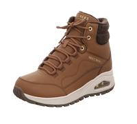 Skechers Uno Rugged Natures Bliss - Stivaletti da donna, Lana Duraleather di grano, 36 EU
