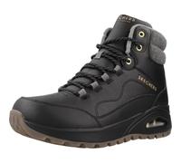 Skechers Uno Rugged, Stivaletto Donna, Nero, 37 EU