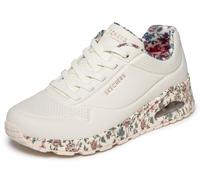 Skechers Uno Safari Time Sneaker, Bianco, 38 UK