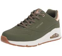 Skechers Uno-Shimmer Away 155196-OLV, Womens Sneakers, Green, 38,5 EU