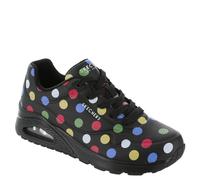 Skechers Uno- Spotted Air, Scarpe da Ginnastica Donna, Nero Multicolore, 36.5 EU