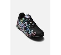 Skechers Uno Spread The Love, Scarpe da Ginnastica Donna, Nero, 40 EU