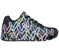 Skechers Uno Spread The Love, Scarpe da Ginnastica Donna, Nero, 40 EU