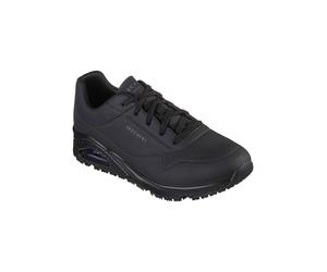 SKECHERS UNO SR-SUTAL Scarpe Da Lavoro Scarpe Di Sicurezza Uomo 200054EC Nero