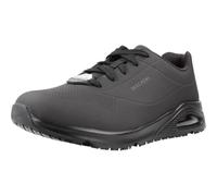 SCARPE SKECHERS WORK: UNO SR - SUTAL TG 41 COD 200054EC-BLK - 9M [US 8 UK 7 CM 26] Nero