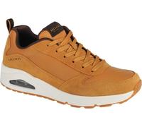 Skechers Uno - Stacre, Scarpe da Ginnastica Uomo, Finitura In Pelle Pu Per Whisky, 41.5 EU