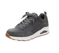 Skechers Uno- Stacre, Scarpe da Ginnastica Uomo, Grigio, 44.5 EU