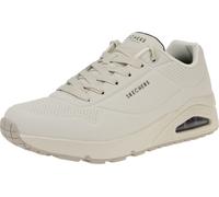 Skechers Uno Stand On Air, Scarpe da ginnastica Uomo, Off White Durabuck Mesh, 45 EU