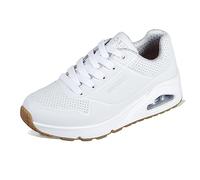 Skechers Uno Stand On Air, Scarpe da ginnastica Bambini e ragazzi, White Synthetic Trim, 38 EU