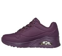 Skechers Uno Stand On Air Scarpe da Ginnastica da Donna, Burgundy Duraleather/Mesh, 37 EU