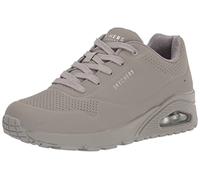 Skechers Uno Stand On Air, Scarpe da ginnastica Donna, Gray Durabuck Mesh, 40 EU