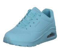 Skechers Uno Stand On Air, Scarpe da ginnastica Donna, Light Blue Durabuck Mesh, 40 EU