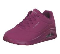 Skechers Uno Stand On Air, Sneaker Donna, Magenta Durabuck Mesh, 35 EU