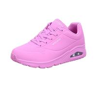 Skechers Uno Stand On Air, Scarpe da ginnastica Donna, Pink Durabuck Mesh, 36 EU