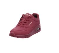 Skechers Uno Stand On Air, Scarpe da ginnastica Donna, Plum Durabuck Mesh, 38 EU