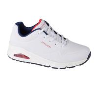 Skechers Uno Stand On Air, Scarpe da ginnastica Donna, White Durabuck Navy Red Trim, 37 EU