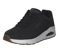 Skechers Uno Stand On Air, Scarpe da ginnastica Uomo, Dark Black Durabuck Trim, 47.5 EU