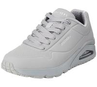 Skechers Uno Stand On Air, Sneaker Uomo, Light Grey Durabuck Mesh, 42.5 EU
