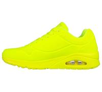 Skechers Uno Stand On Air, Sneaker Uomo, Lime Durabuck Trim, 43 EU