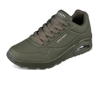 Skechers Uno Stand On Air, Scarpe da Ginnastica Uomo, Olive Durabuck Mesh, 45 EU