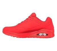Skechers Uno Stand On Air, Scarpe da ginnastica Uomo, Red Durabuck Mesh, 44 EU